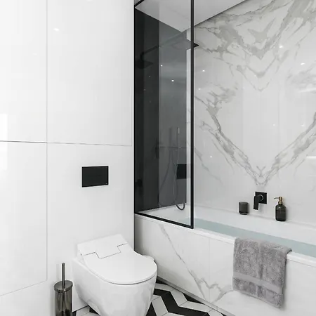 Golden - Luxury 2-bedroom, Mennica Residence&166 Varsovia